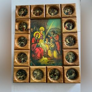 Birth of Christ Artwork from Jerusalem